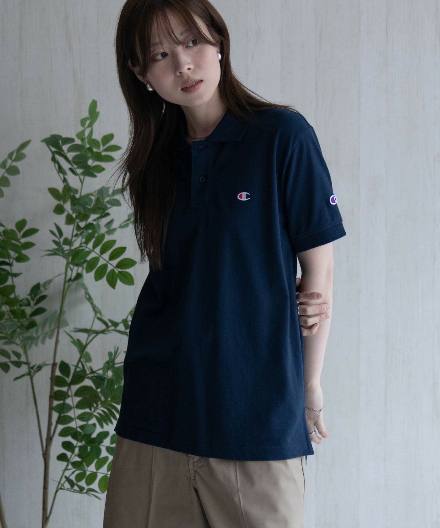 Champion ワンポイントポロシャツ メンズ商品サムネイル-17