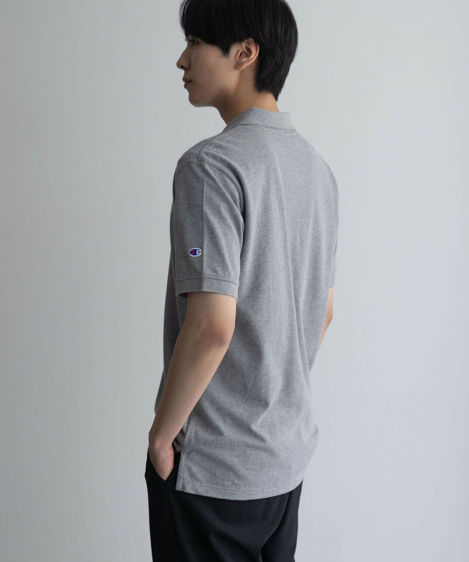 Champion ワンポイントポロシャツ メンズ