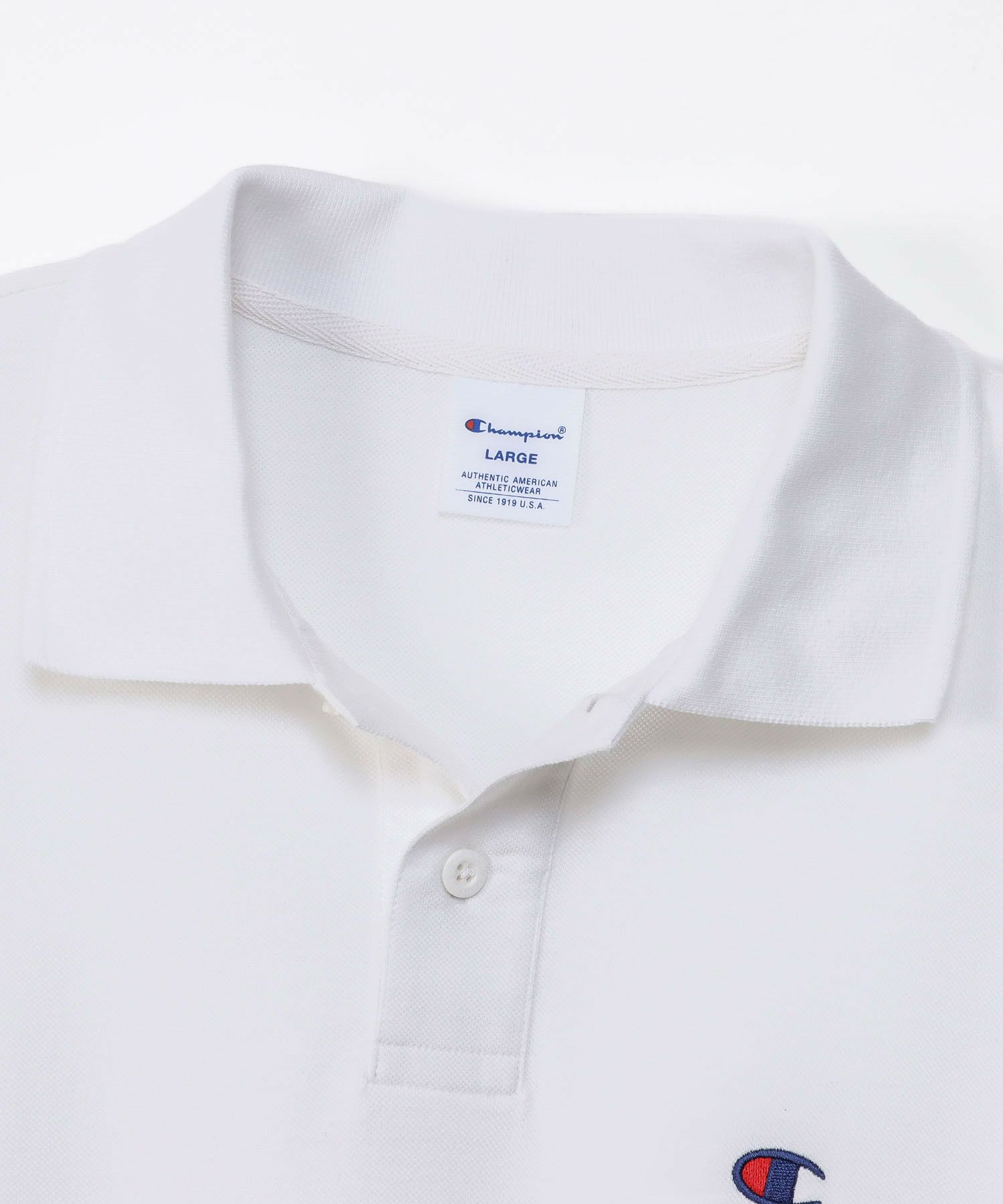 Champion ワンポイントポロシャツ メンズ