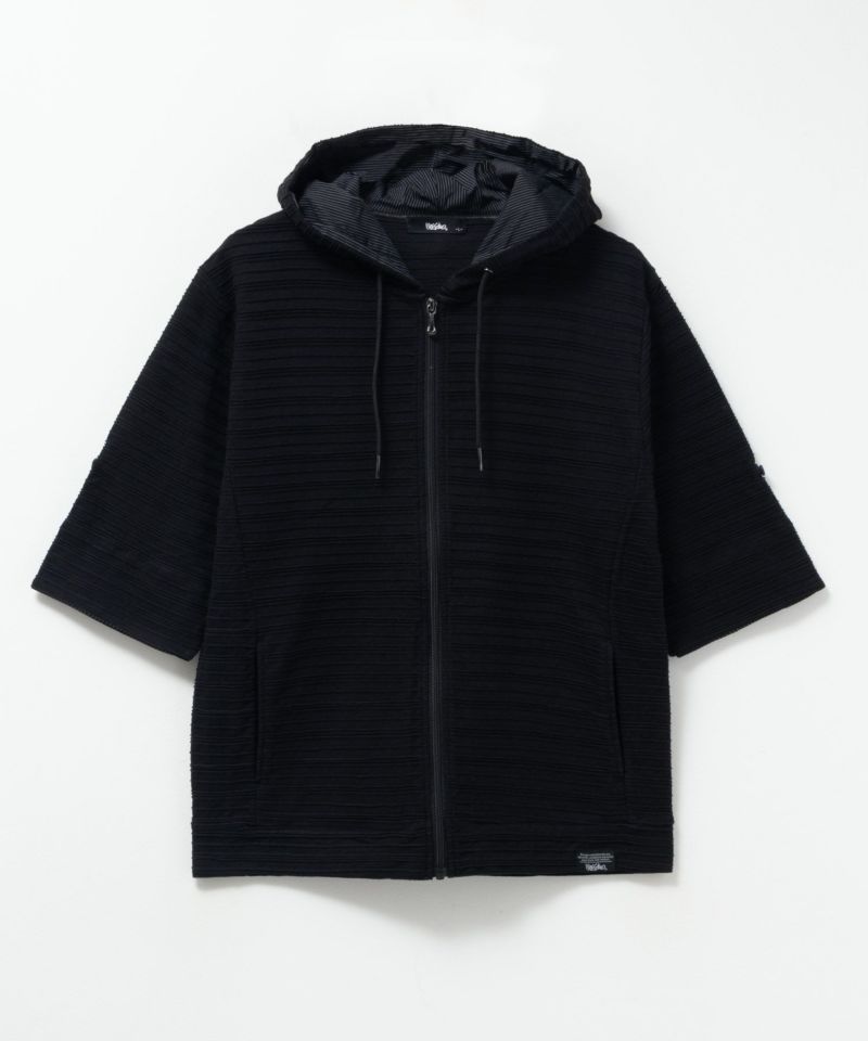 MOSSIMO  ロールアップ6分袖パーカー メンズ商品画像-1