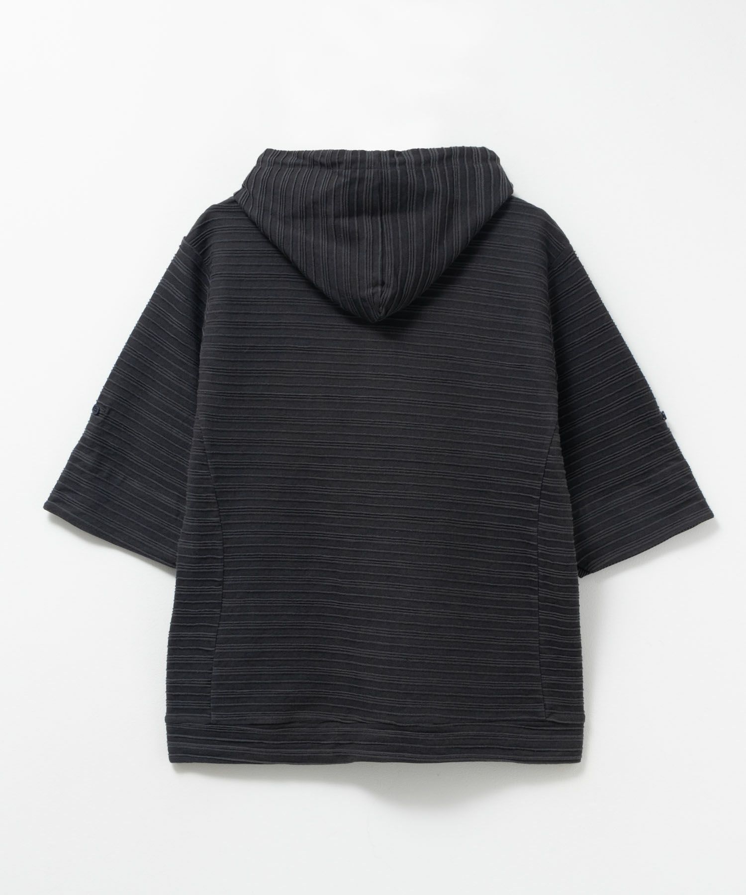 MOSSIMO ロールアップ6分袖パーカー メンズ