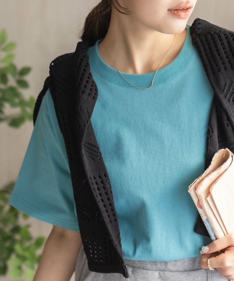 nAvy エブリーT ベーシックルーズTシャツ レディース メール便 対応商品商品画像-1