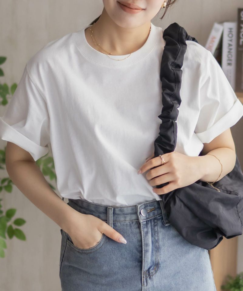 nAvy エブリーT ベーシックルーズTシャツ レディース ネコポス 対応商品商品画像-2