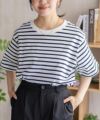 nAvy エブリーT ベーシックルーズTシャツ レディース メール便 対応商品商品サムネイル-3