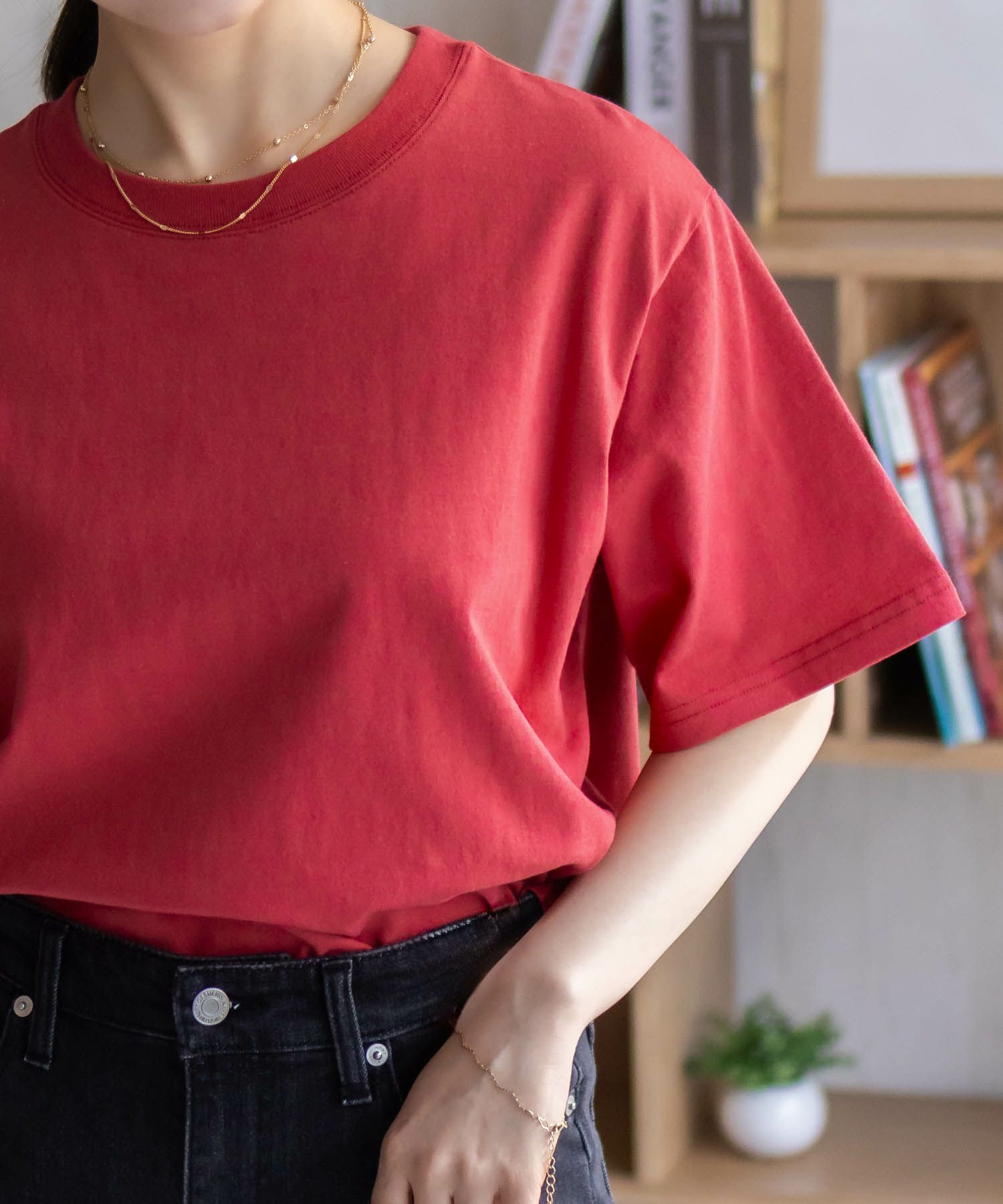 nAvy エブリーT ベーシックルーズTシャツ レディース メール便 対応商品商品画像-20