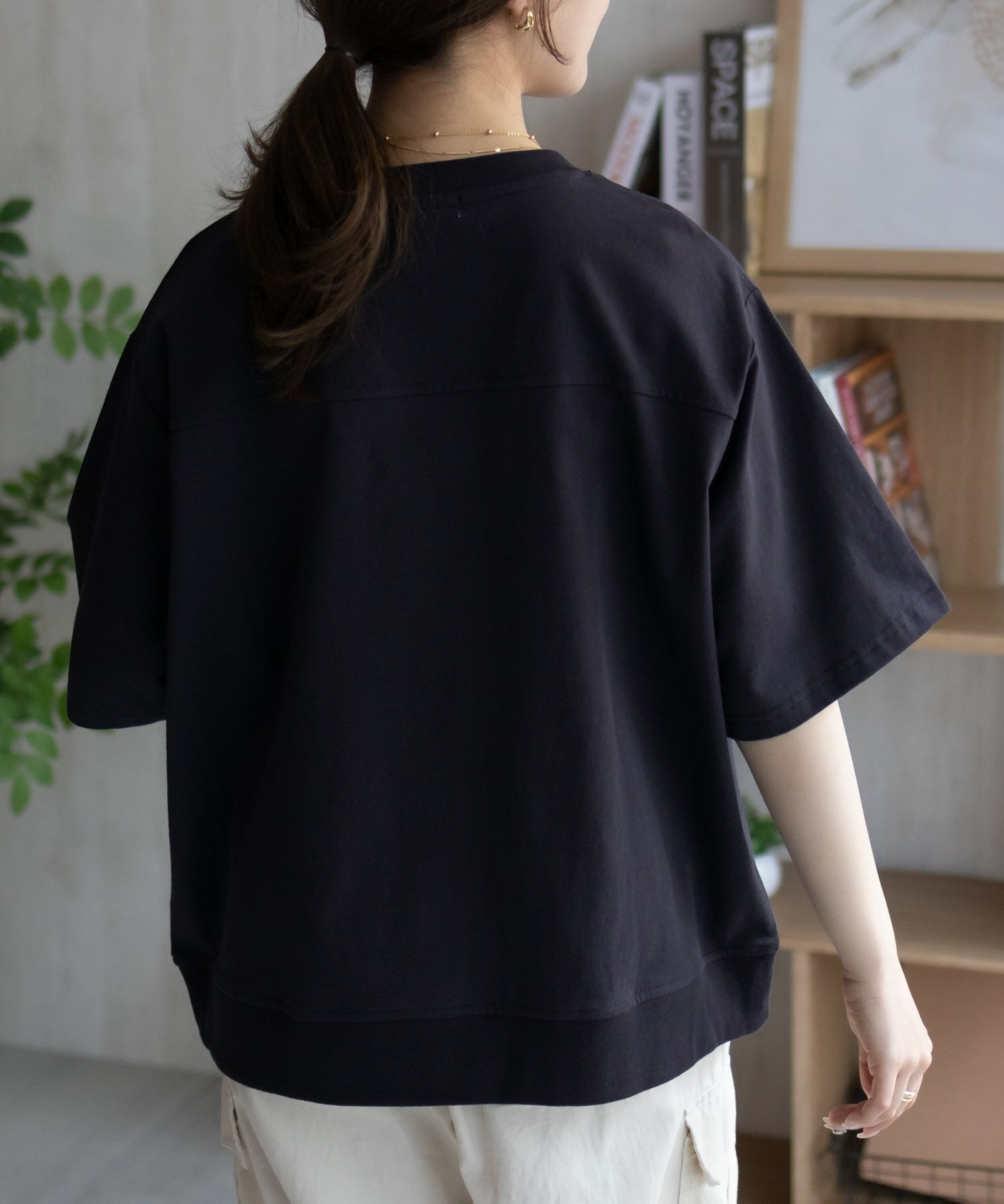 nAvy エブリーT 裾リブTシャツ レディース メール便 対応商品商品画像-10