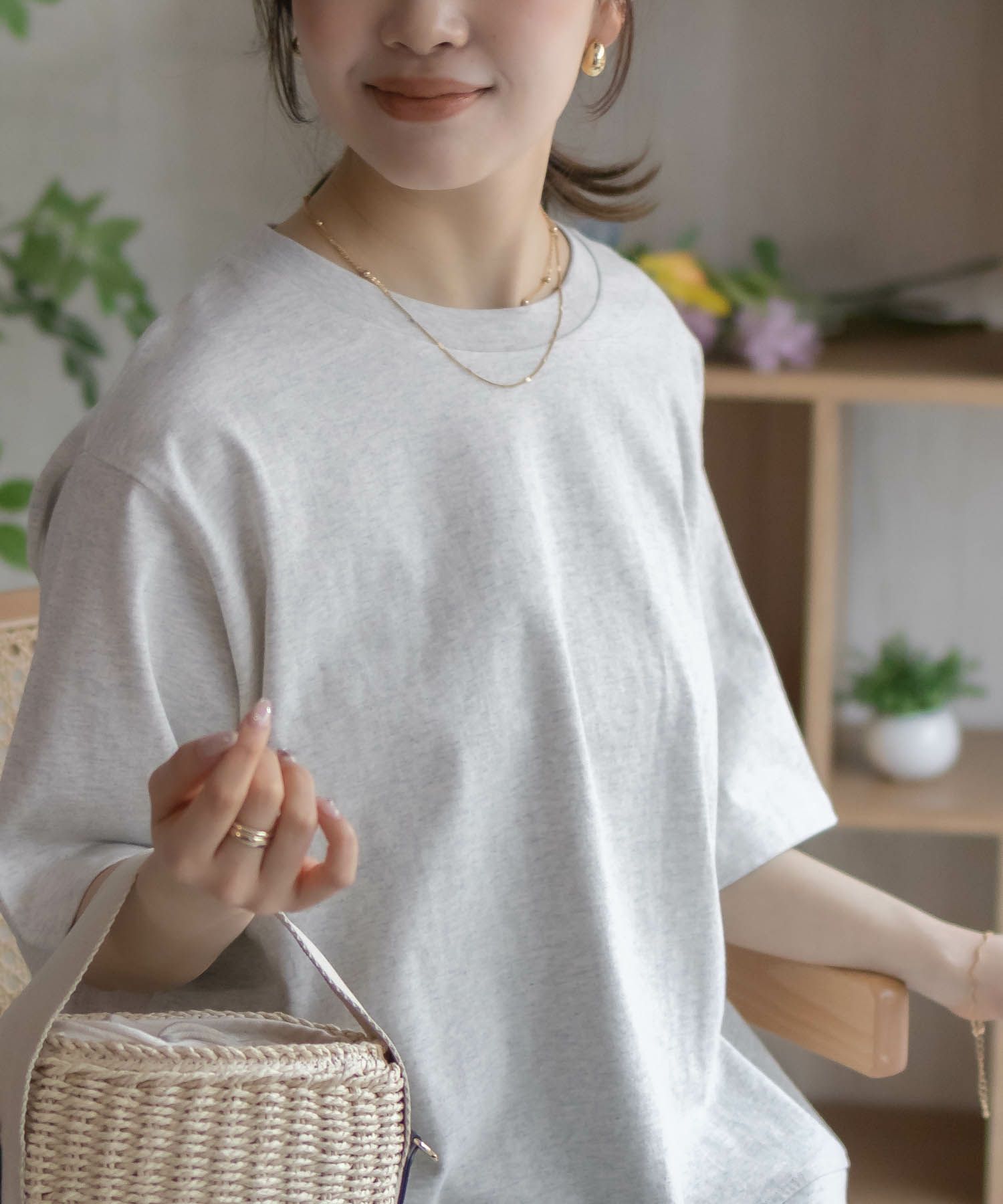 nAvy エブリーT 裾リブTシャツ レディース メール便 対応商品商品画像-15