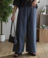 nAvy 毎日はきたくなるデニム「マイデニ」 イージーワイドパンツ レディース商品サムネイル-6