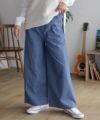 nAvy 毎日はきたくなるデニム「マイデニ」 イージーワイドパンツ レディース商品サムネイル-14