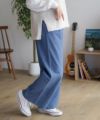 nAvy 毎日はきたくなるデニム「マイデニ」 イージーワイドパンツ レディース商品サムネイル-16