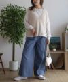 nAvy 毎日はきたくなるデニム「マイデニ」 イージーワイドパンツ レディース商品サムネイル-17