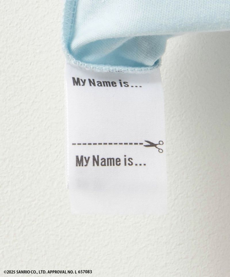 サンリオキャラクターズ シナモロール スパンコールTシャツ キッズ メール便 対応商品商品画像-4