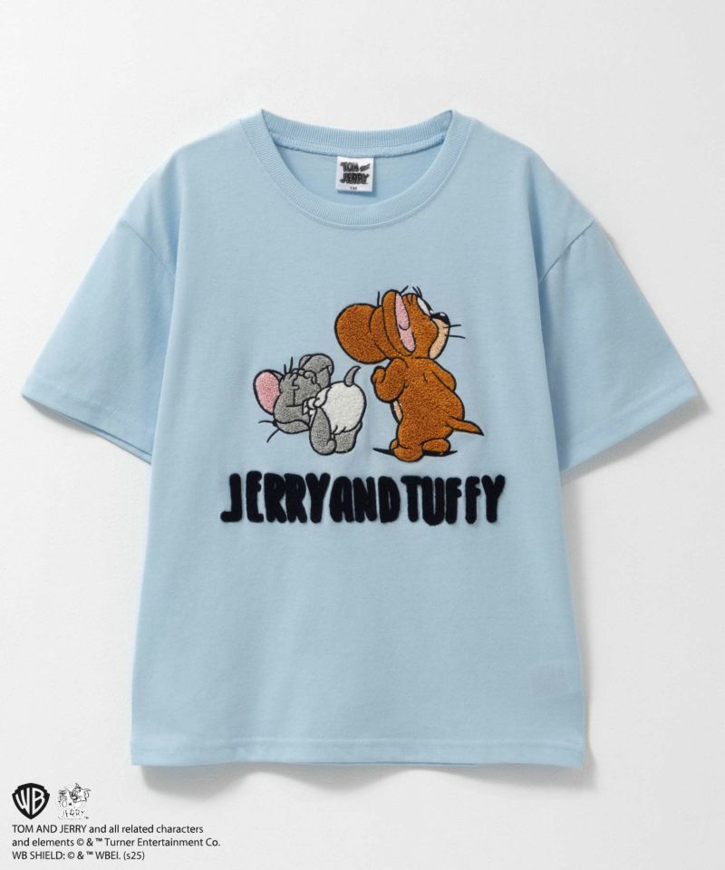 Tom and Jerry サガラワッペンTシャツ キッズ メール便 対応商品商品画像-3