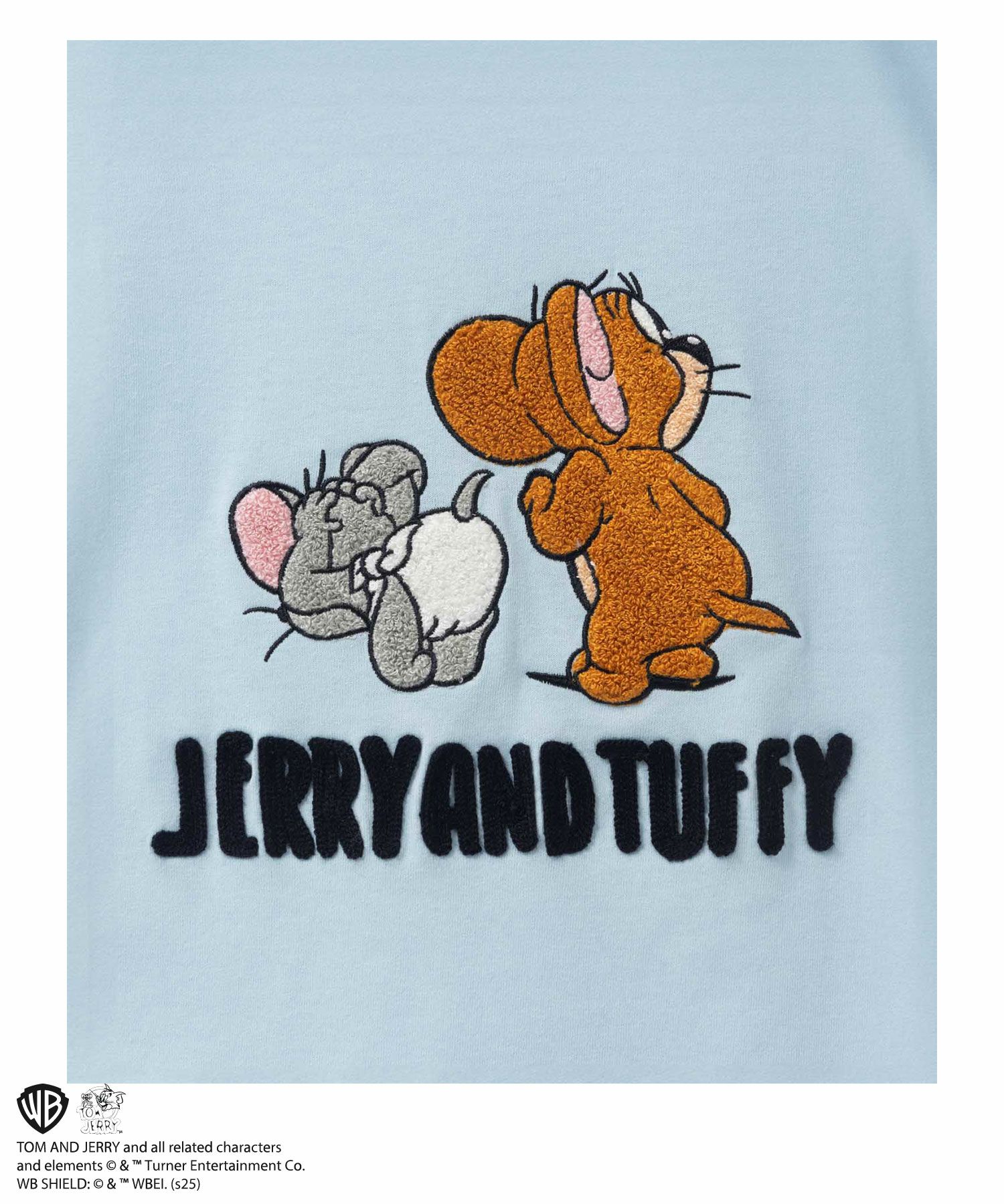 Tom and Jerry サガラワッペンTシャツ キッズ メール便 対応商品商品画像-6