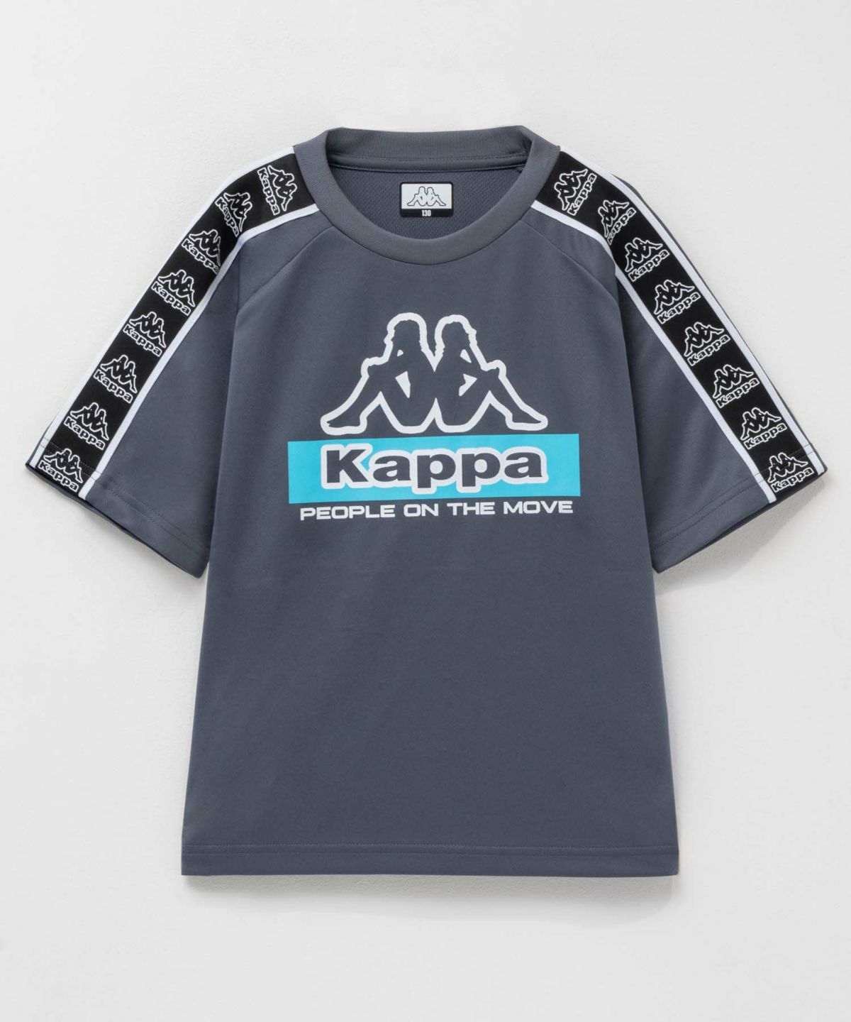 KAPPA 肩テープTシャツ キッズ ネコポス 対応商品