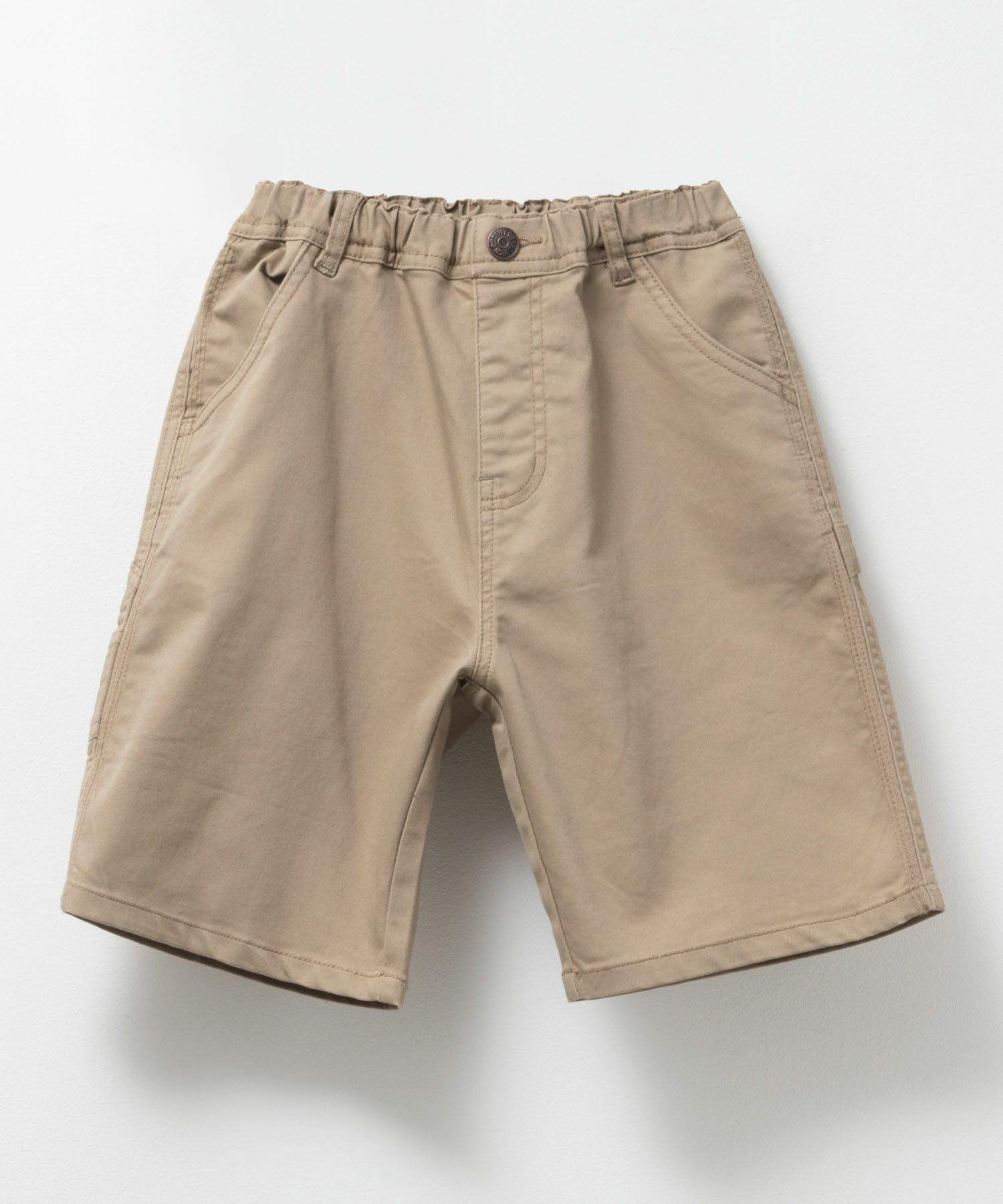 NAVY のびるモン ストレッチツイル ペインターショートパンツ キッズ商品画像-1