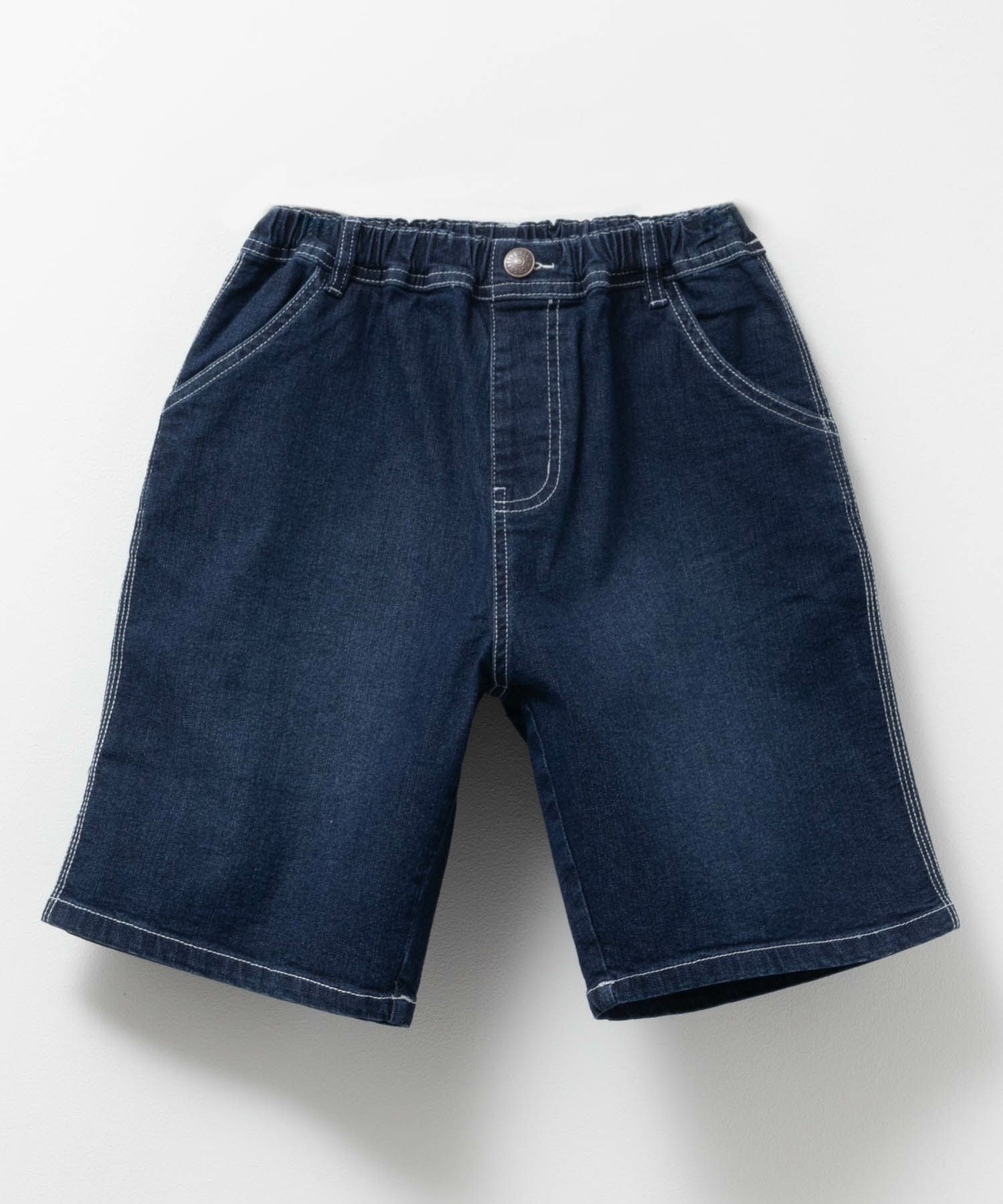 NAVY デニムペインターショートパンツ キッズ