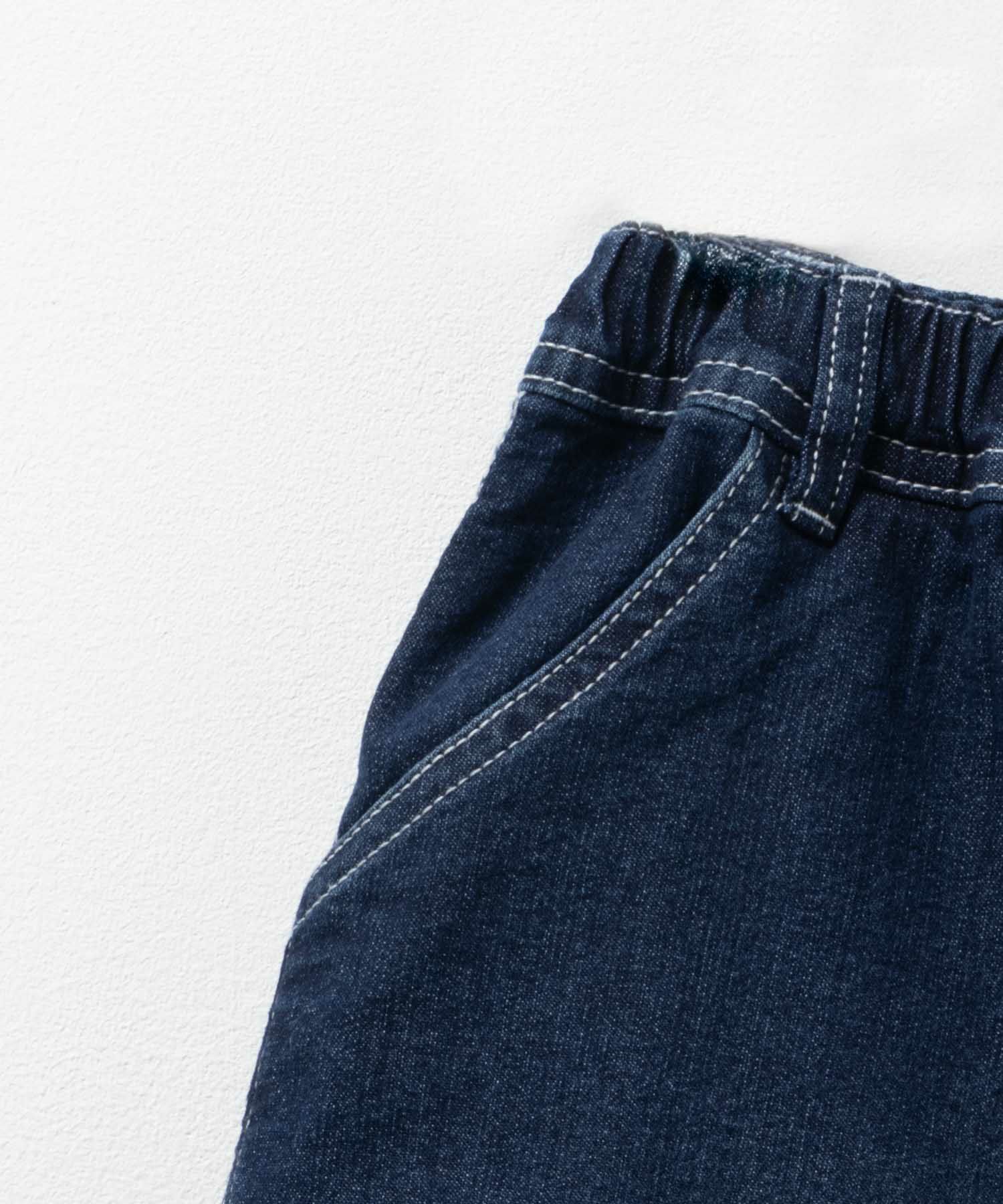 NAVY デニムペインターショートパンツ キッズ