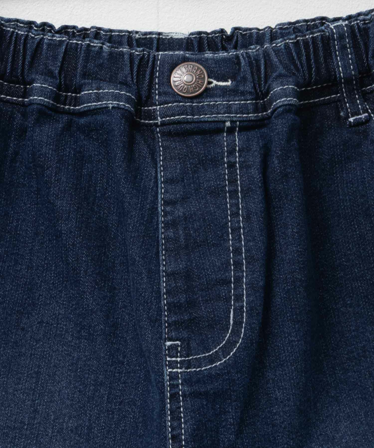 NAVY デニムペインターショートパンツ キッズ