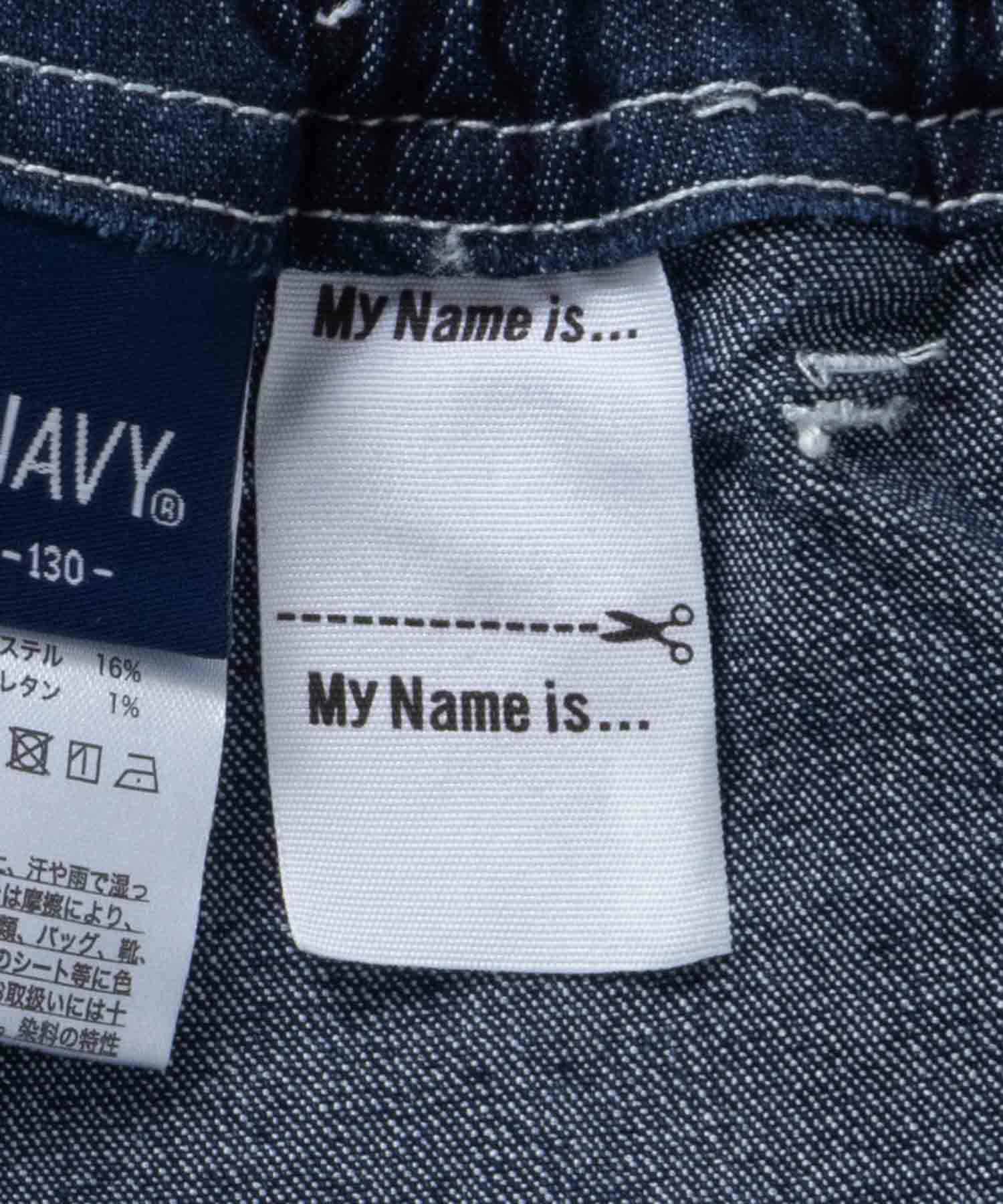 NAVY デニムペインターショートパンツ キッズ