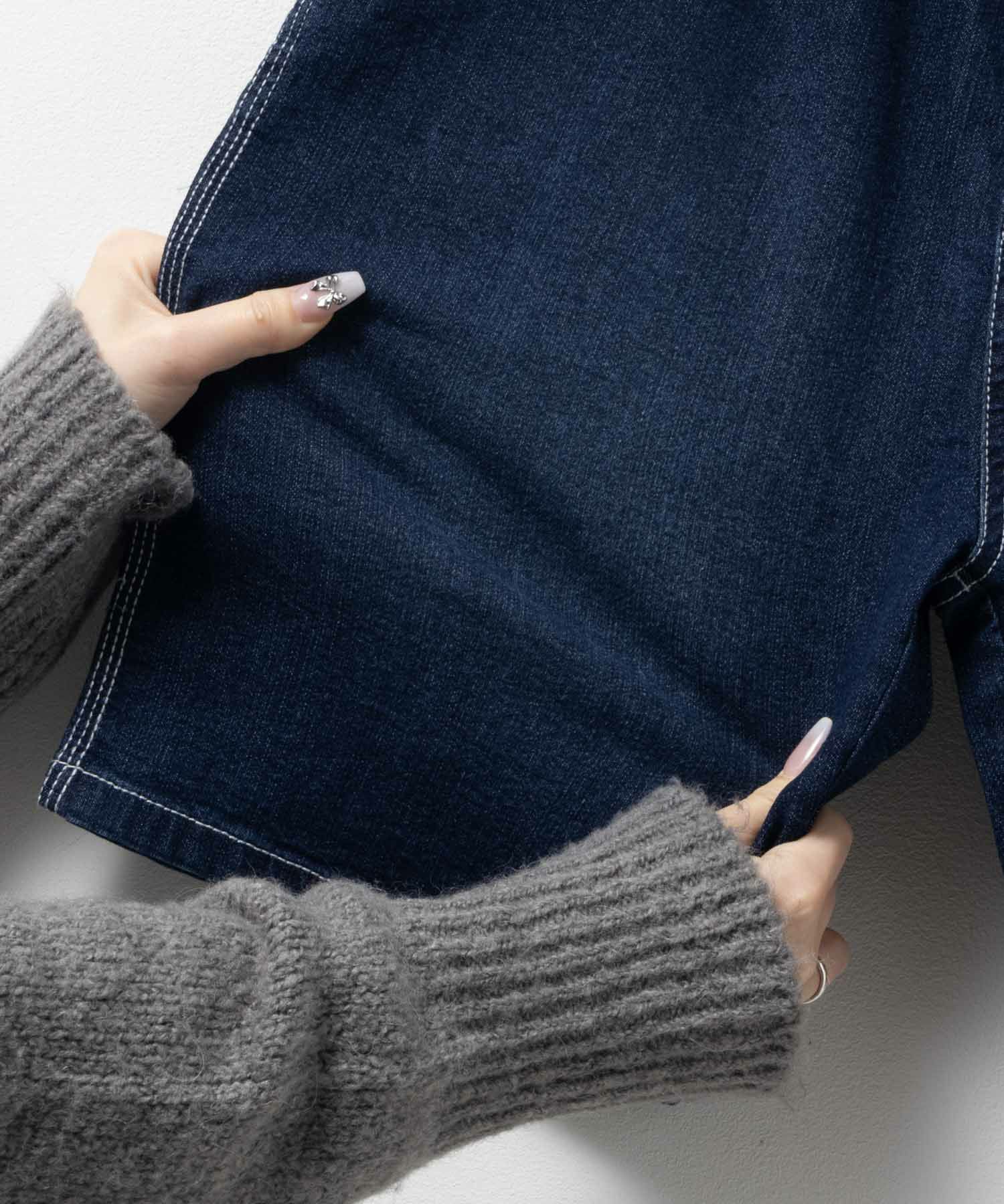 NAVY デニムペインターショートパンツ キッズ