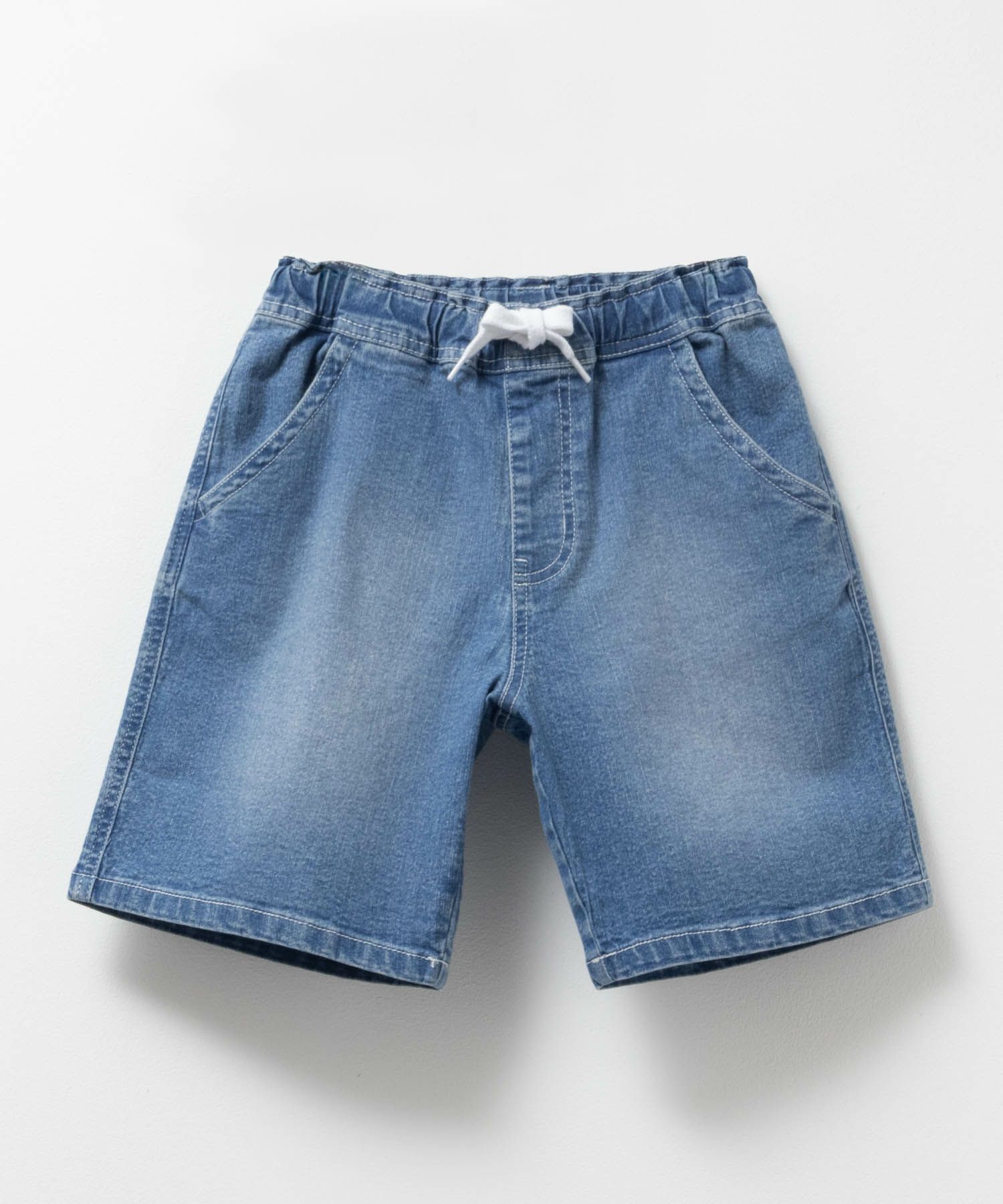 NAVY ドロストデニムパンツ キッズ