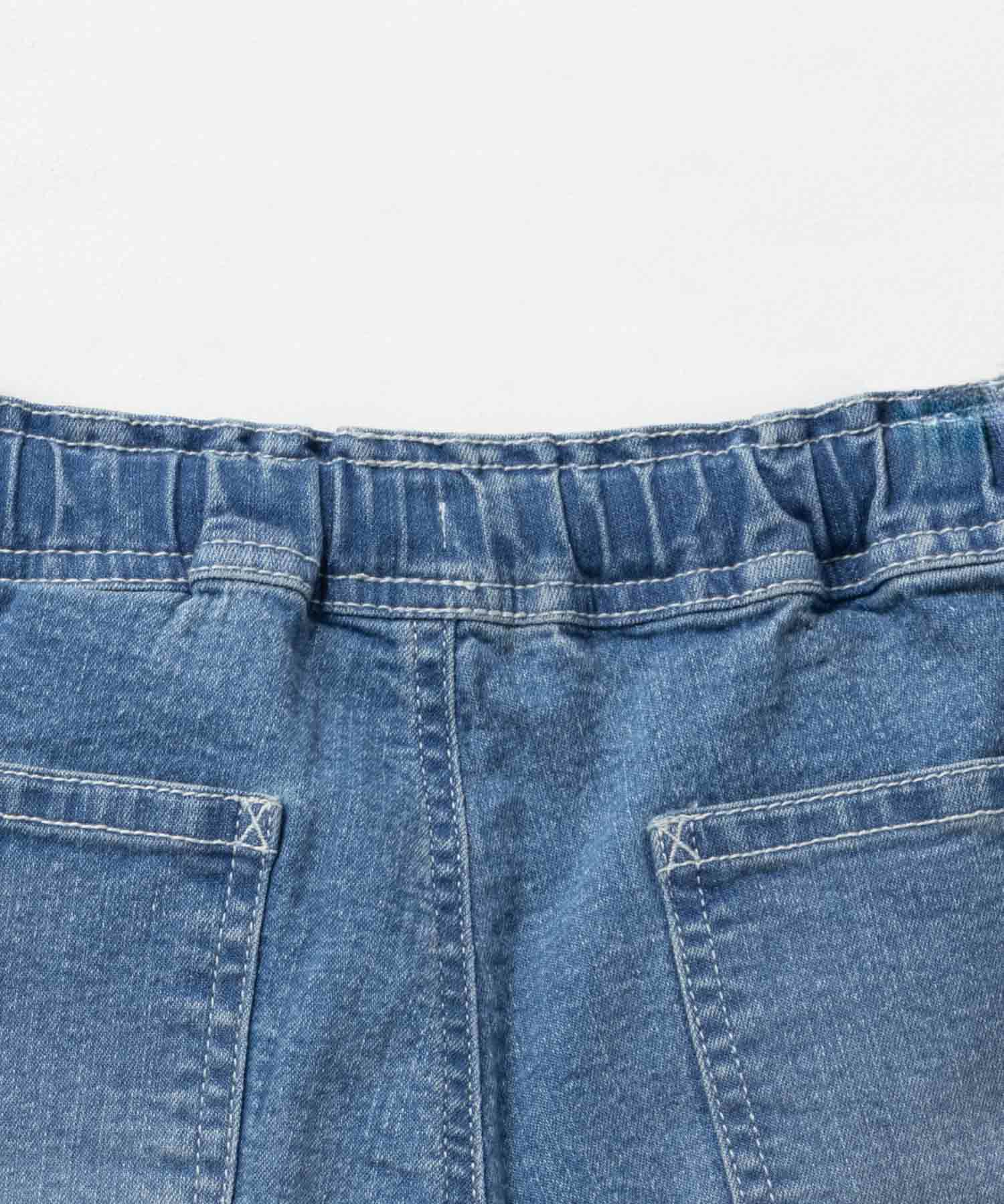 NAVY ドロストデニムパンツ キッズ