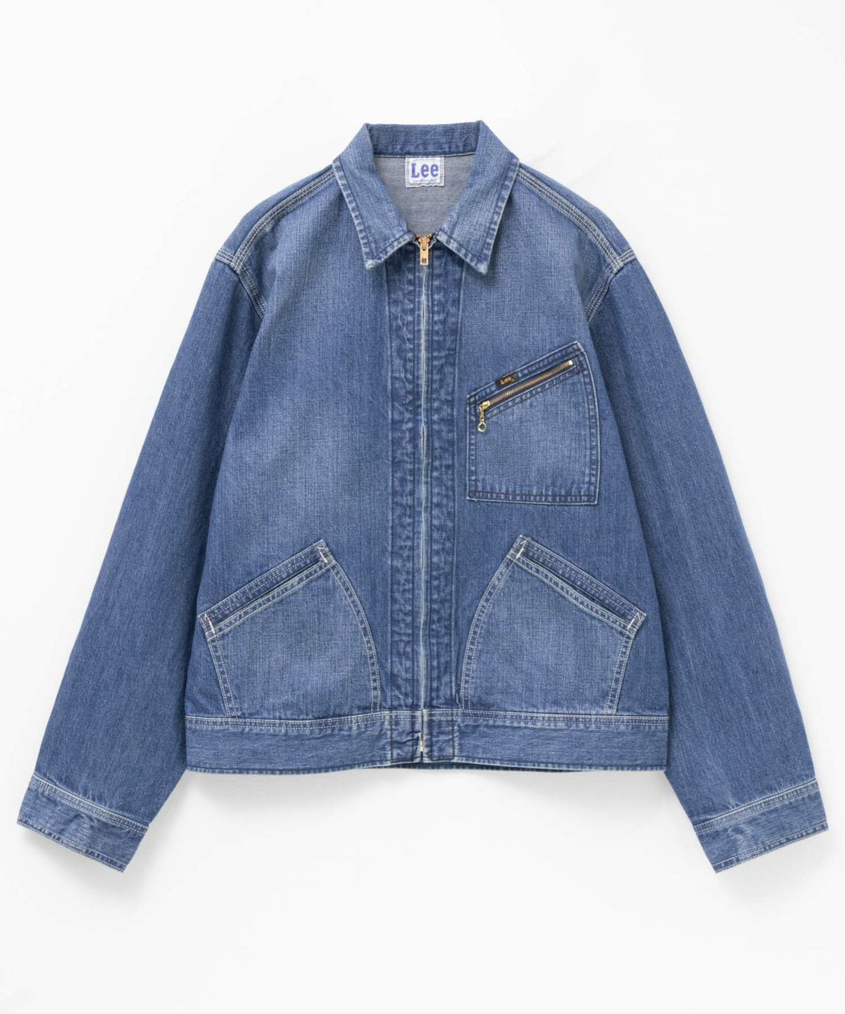 Lee ダンガリーズ デニムジップアップブルゾン メンズ
