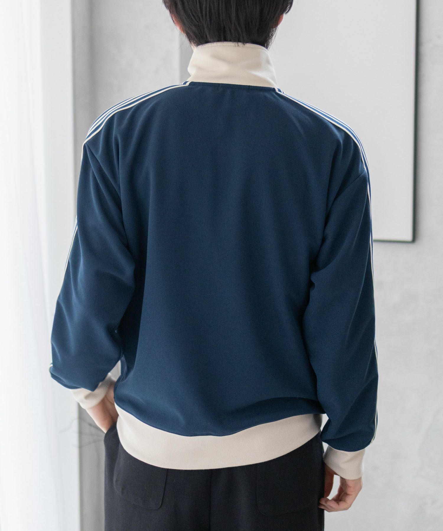 CONVERSE  ポンチ素材 トラックジャケット メンズ商品画像-8