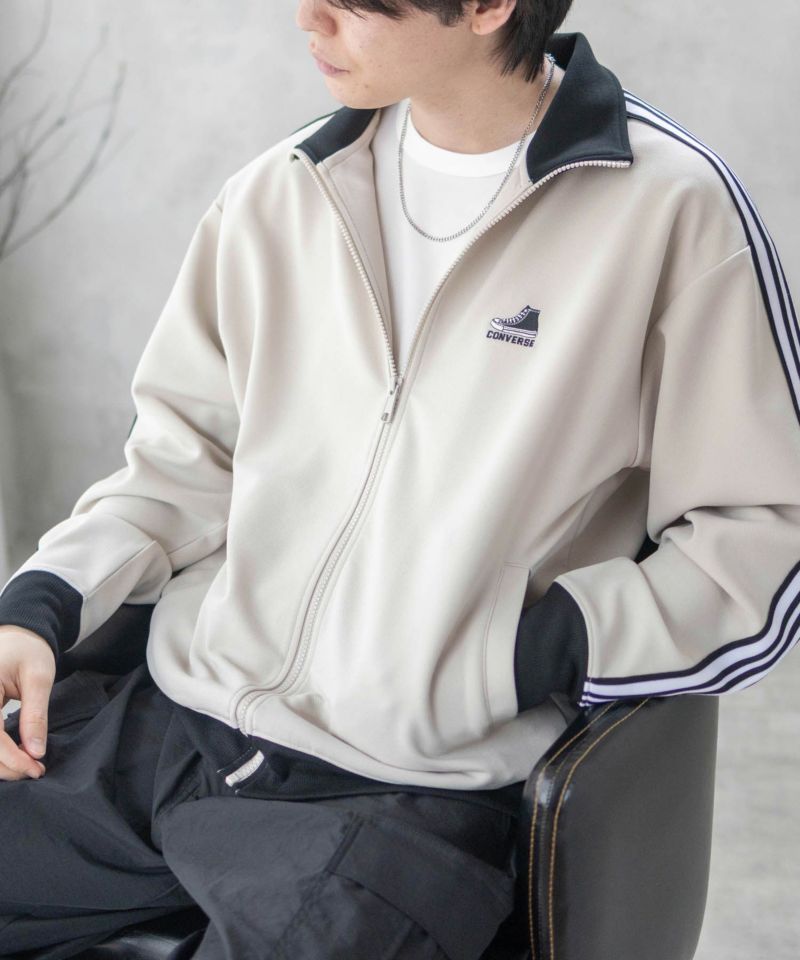 CONVERSE  ポンチ素材 トラックジャケット メンズ商品画像-16
