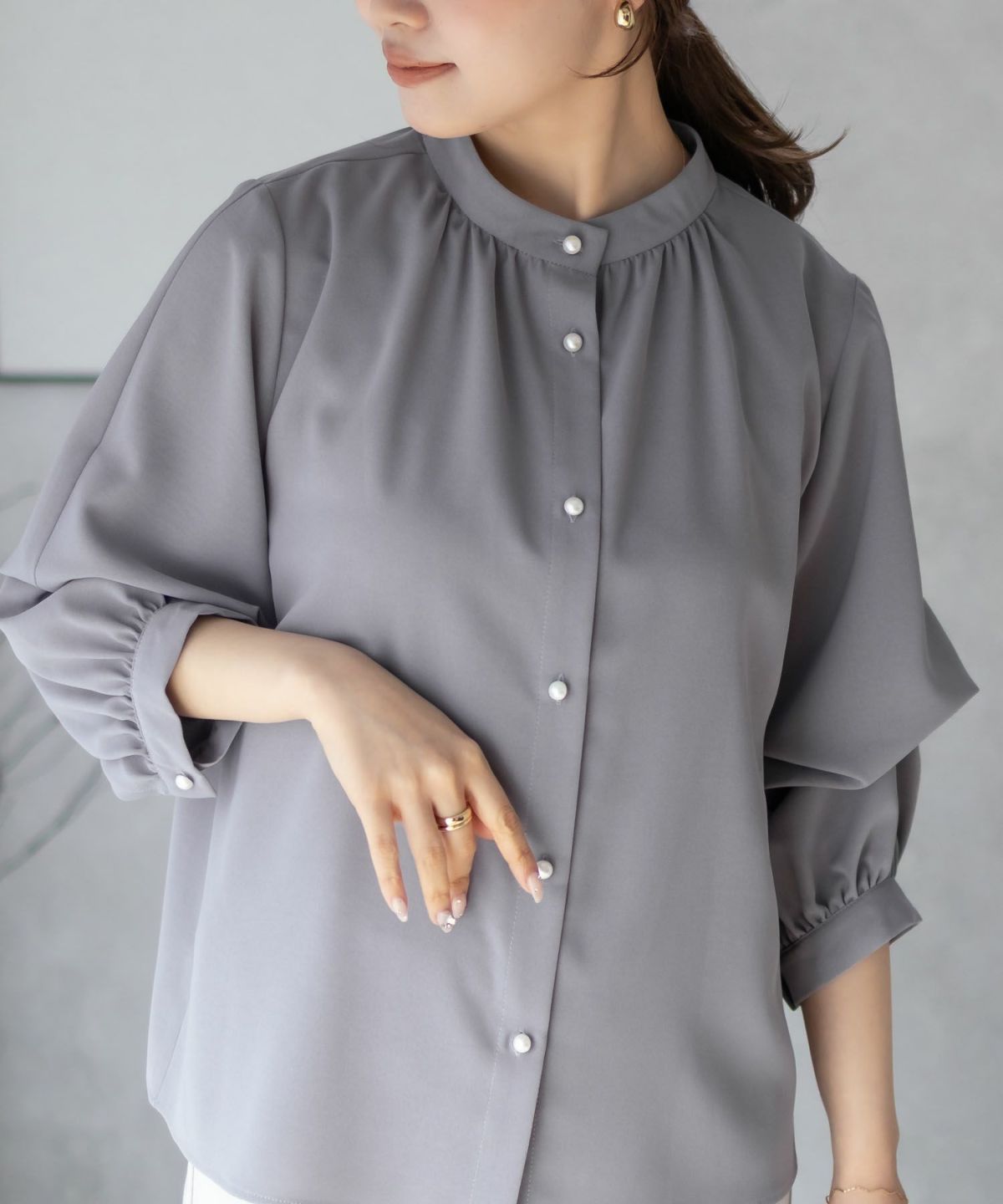 nAvy マルチウェイブラウス レディース