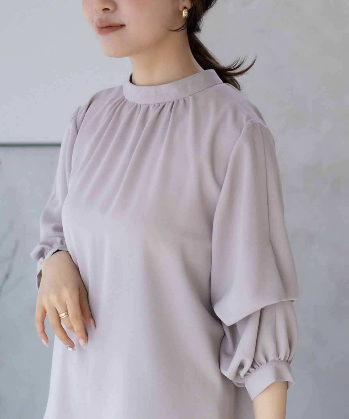 nAvy マルチウェイブラウス レディース