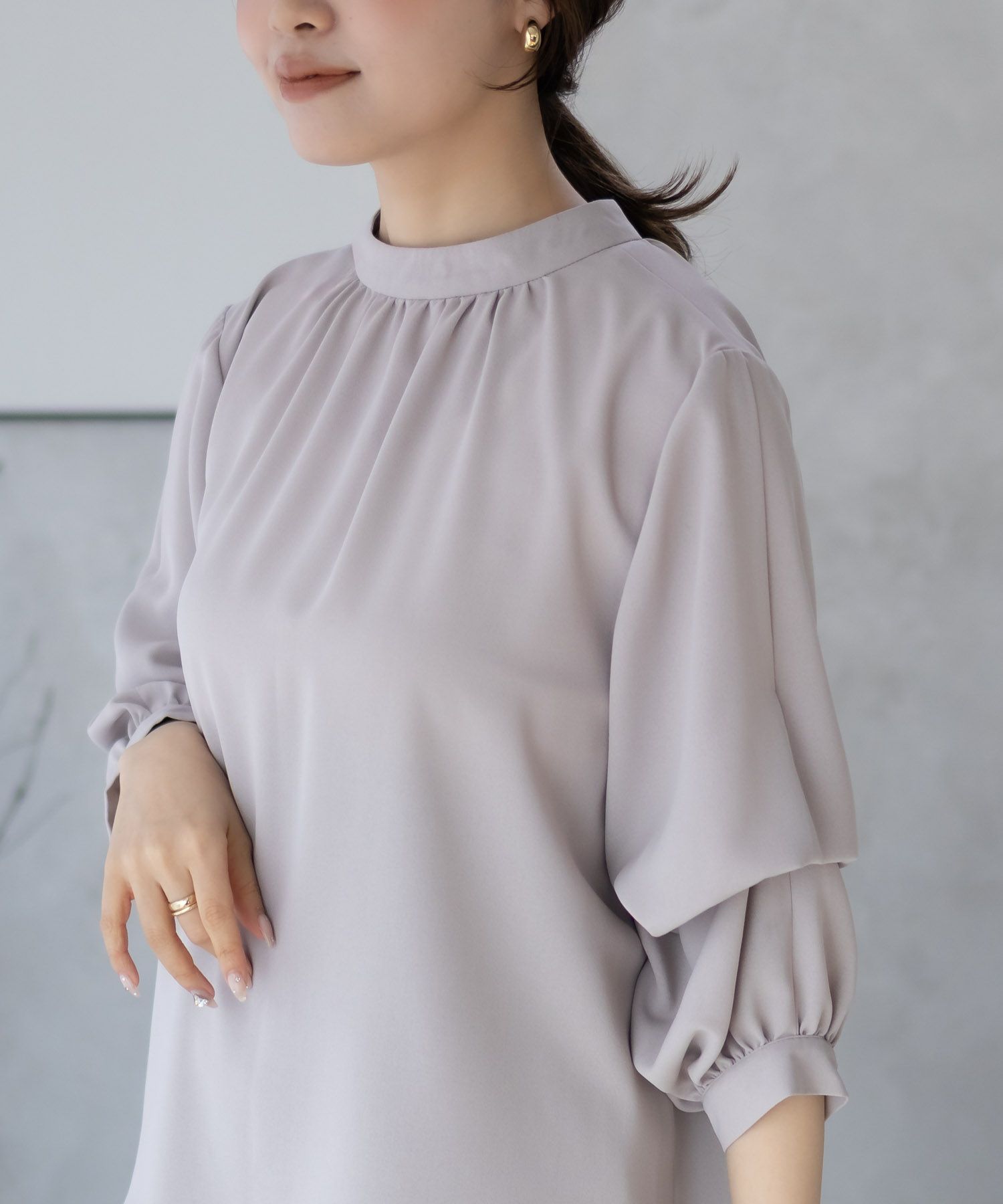 nAvy マルチウェイブラウス レディース