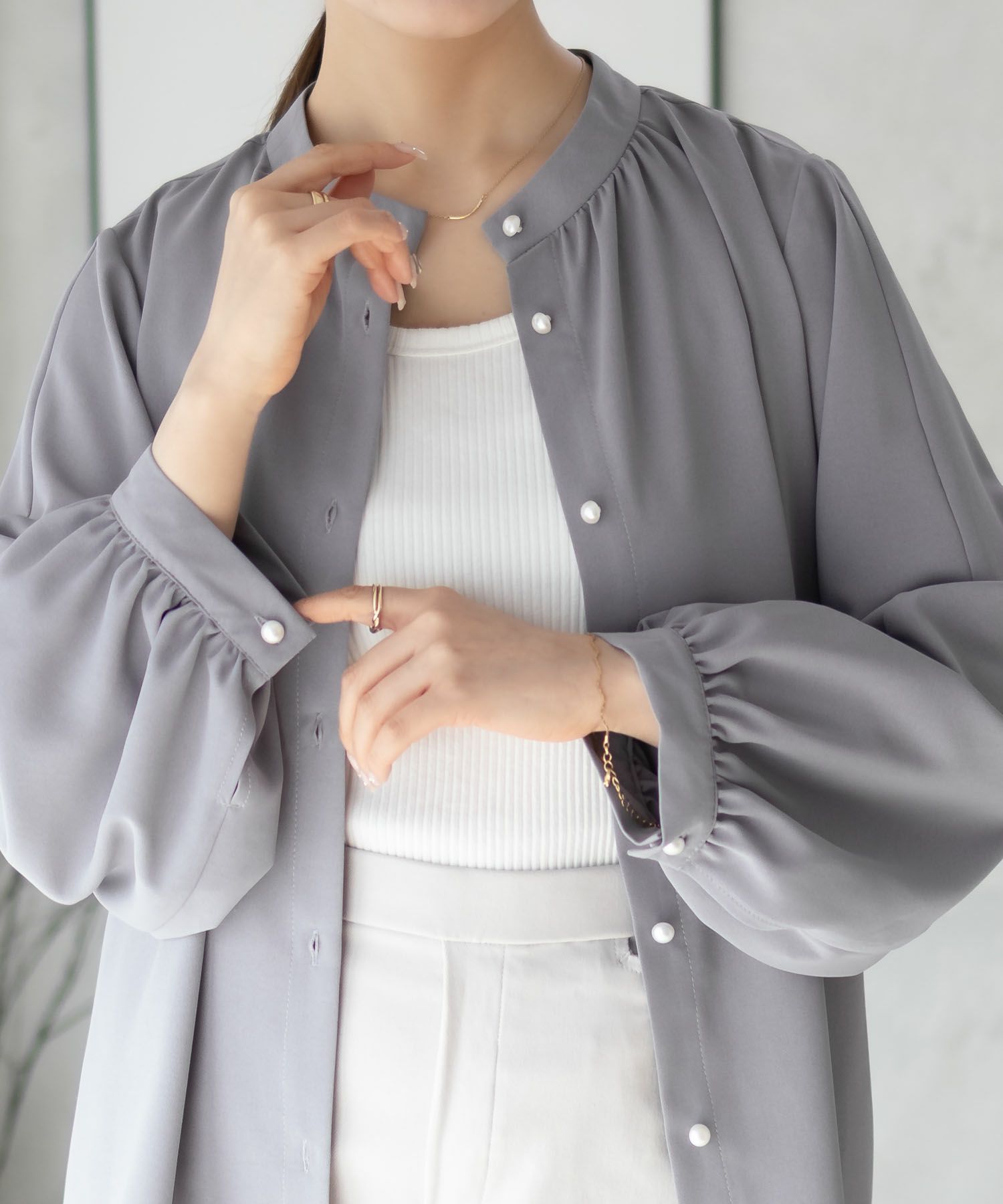 nAvy マルチウェイブラウス レディース商品サムネイル-7