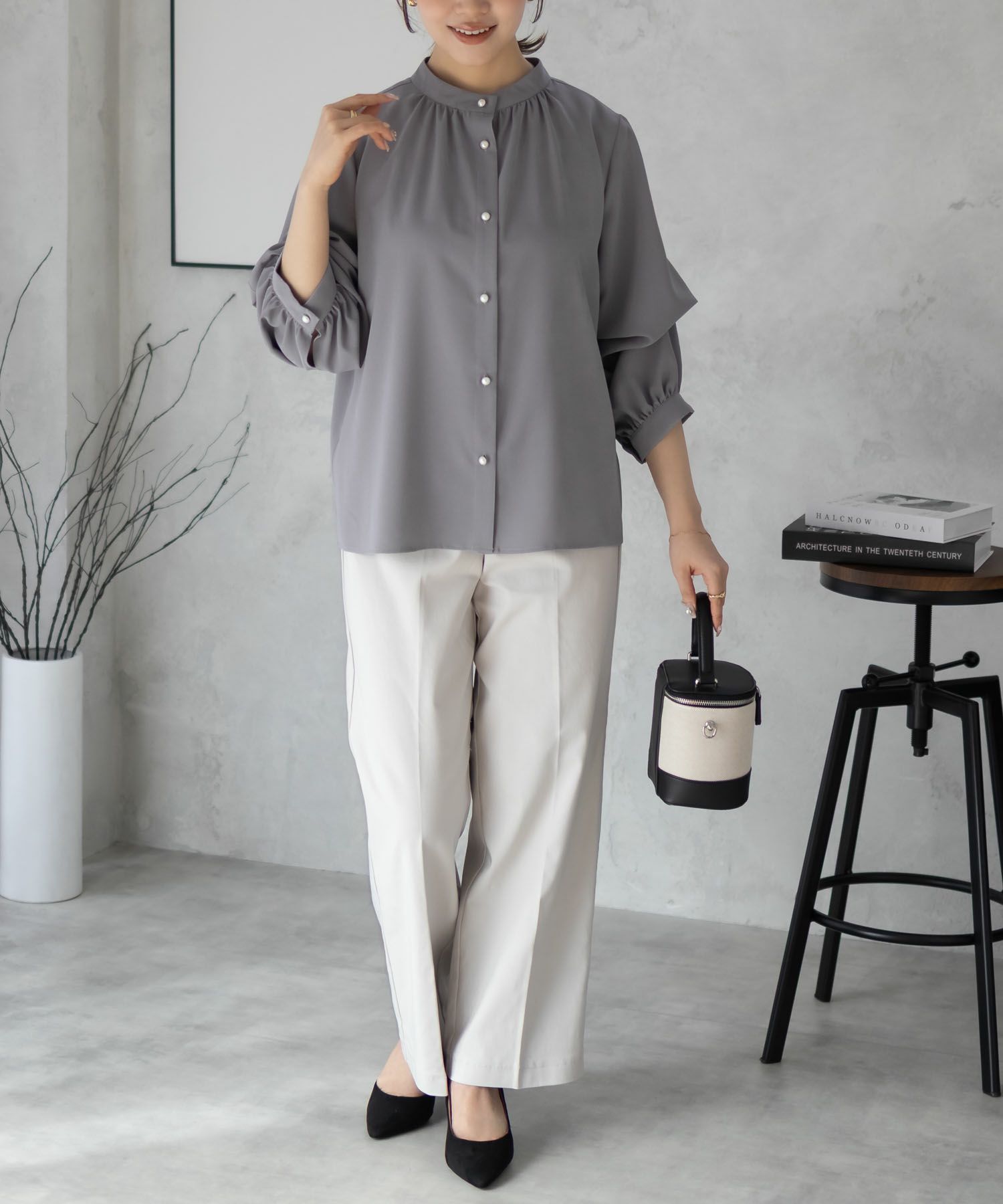 nAvy マルチウェイブラウス レディース商品画像-11