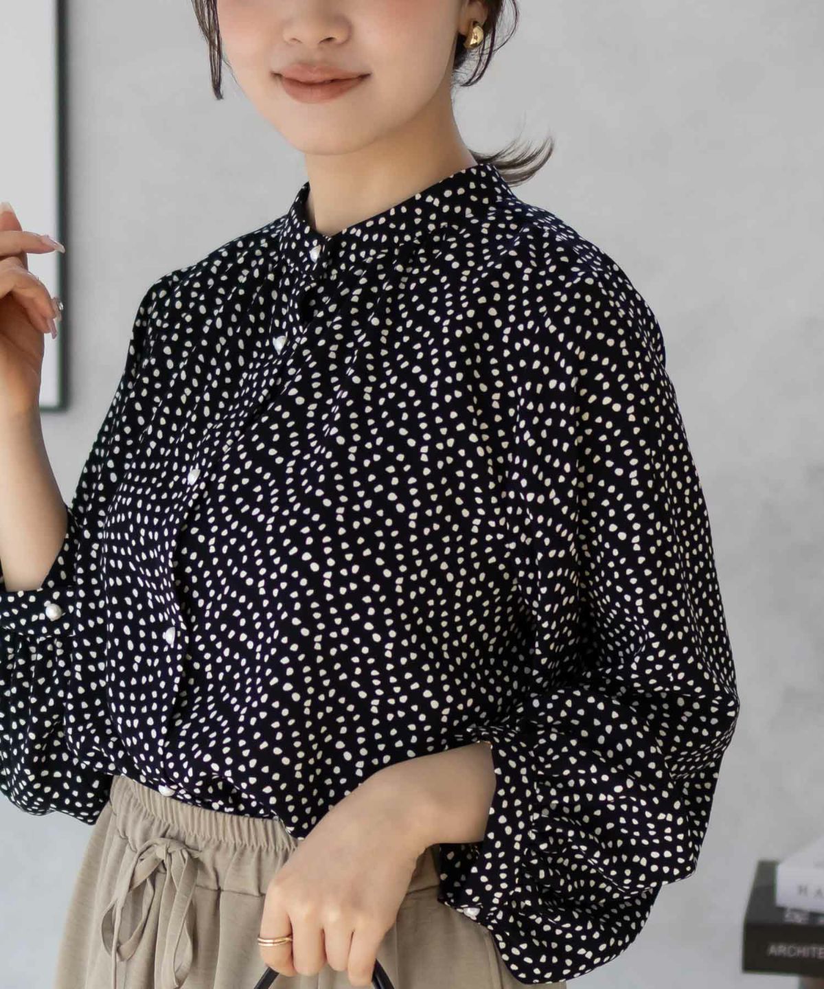 nAvy マルチウェイブラウス レディース