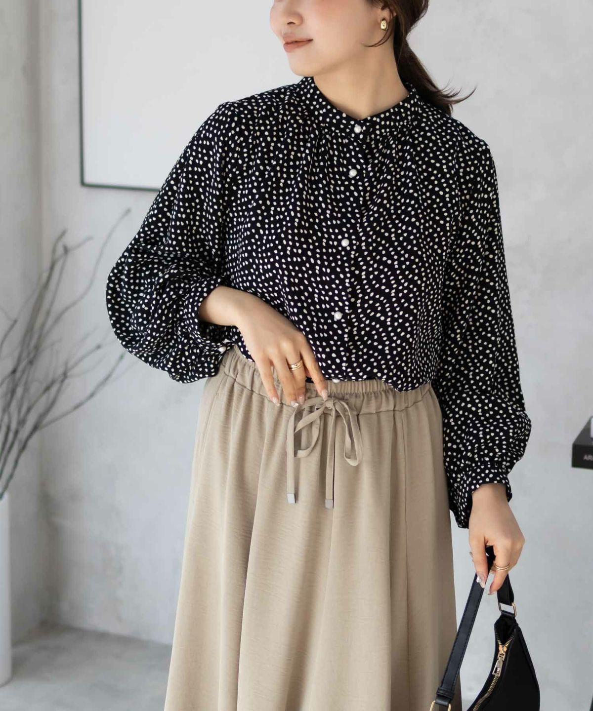 nAvy マルチウェイブラウス レディース