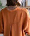 nAvy SARARI ウェーブスキッパーシャツ レディース