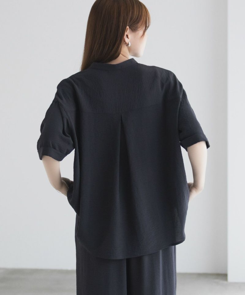 nAvy SARARI  ウェーブスキッパーシャツ レディース商品画像-10