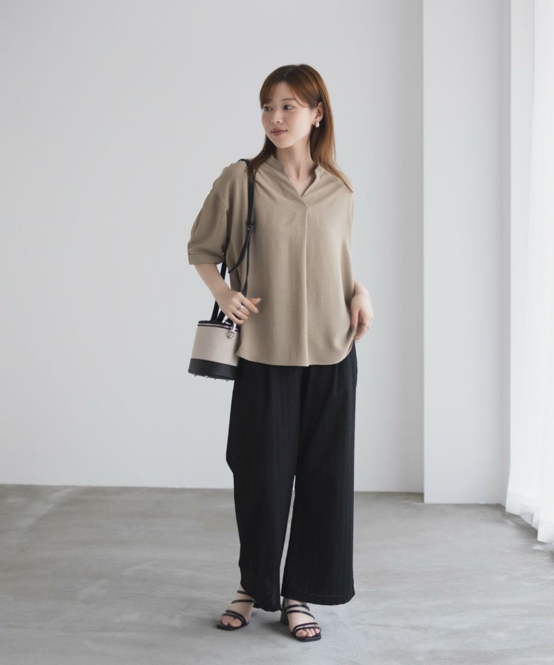 nAvy SARARI ウェーブスキッパーシャツ レディース商品画像-27