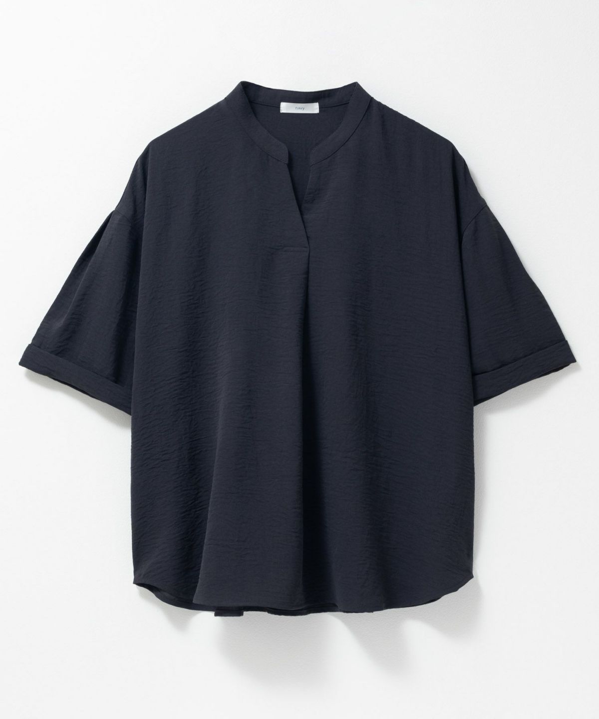 nAvy SARARI ウェーブスキッパーシャツ レディース