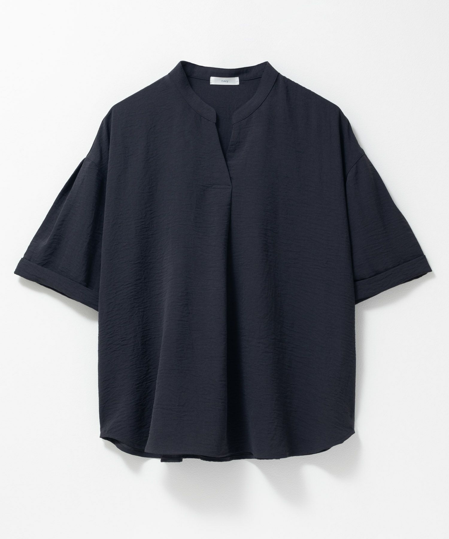 nAvy SARARI ウェーブスキッパーシャツ レディース
