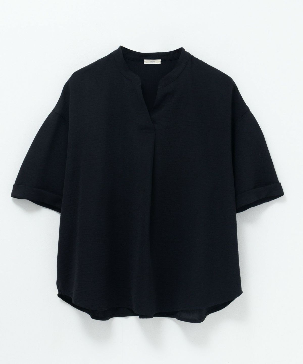 nAvy SARARI ウェーブスキッパーシャツ レディース