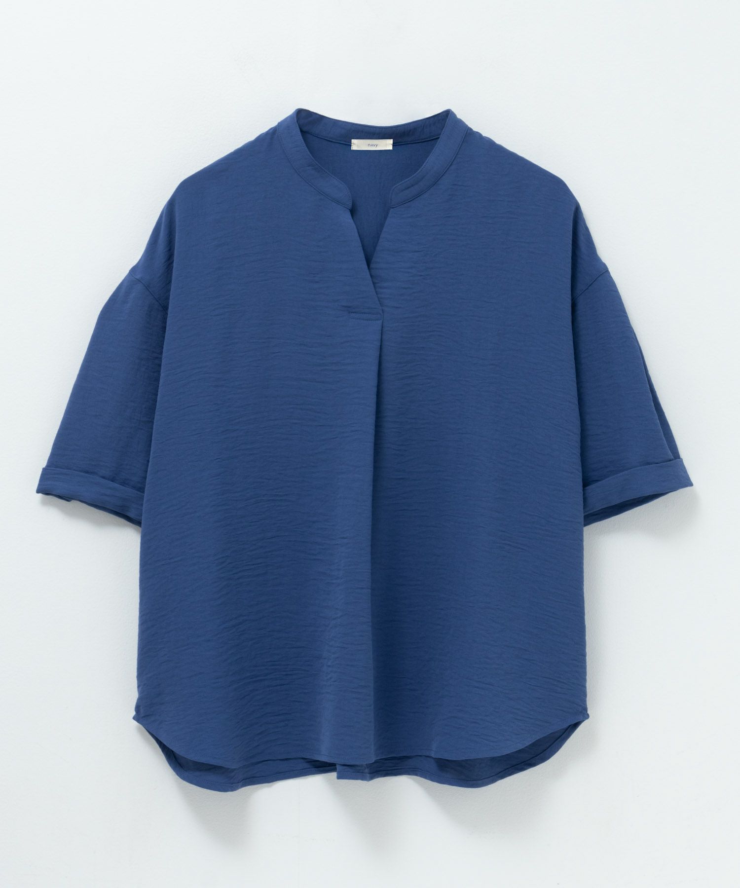 nAvy SARARI ウェーブスキッパーシャツ レディース