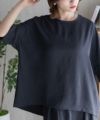 nAvy SARARI ウェーブバックタックプルオーバー レディース ネコポス 対応商品