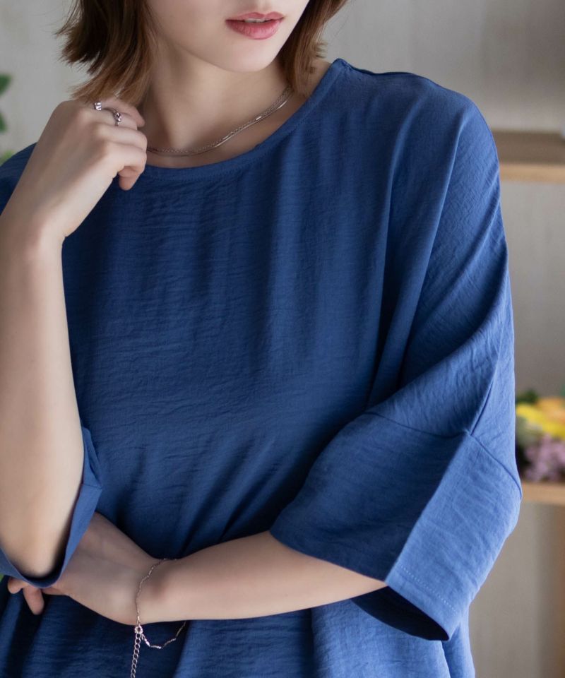 nAvy SARARI  ウェーブバックタックプルオーバー レディース メール便 対応商品商品画像-3