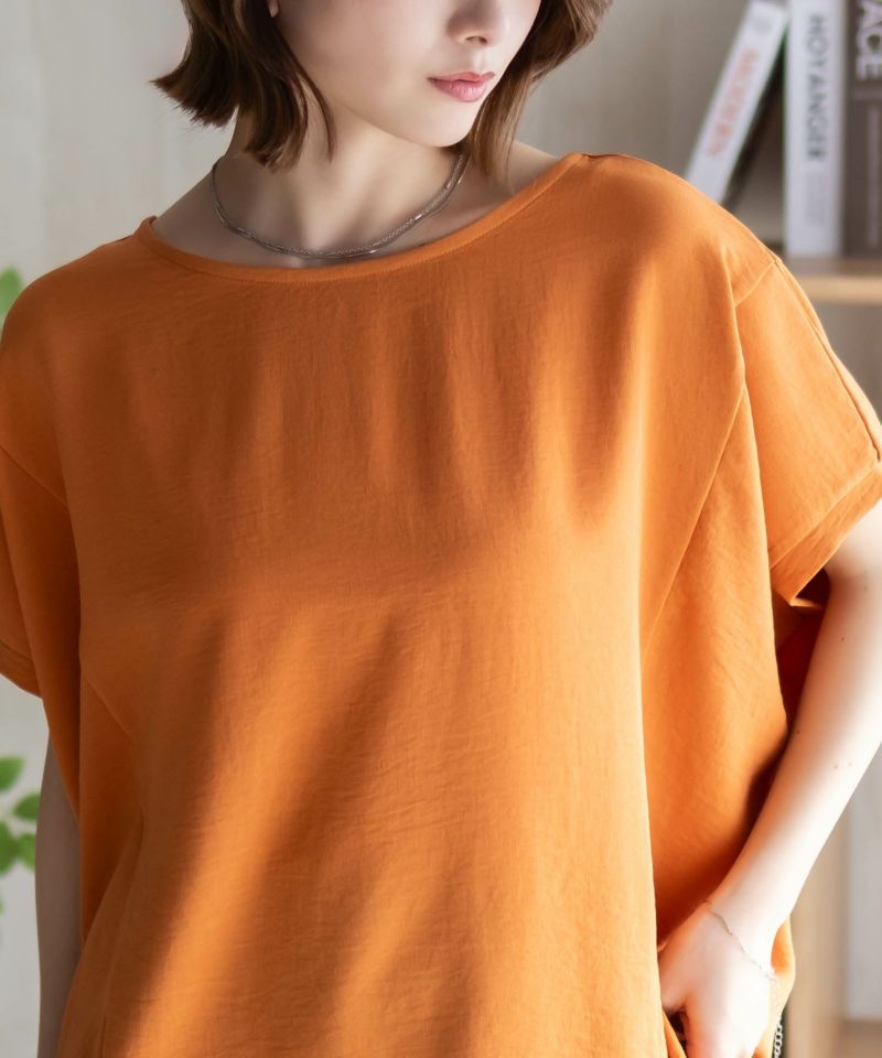 nAvy SARARI  ウェーブサテンドルマンプルオーバー レディース メール便 対応商品商品画像-4