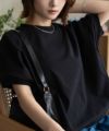 nAvy ドルマン切替Tシャツ レディース ネコポス 対応商品