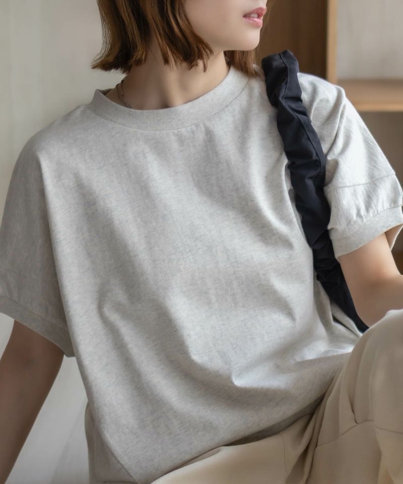 [値下げ]nAvy エブリーT ドルマン切替Tシャツ レディース ネコポス 対応商品商品画像-2