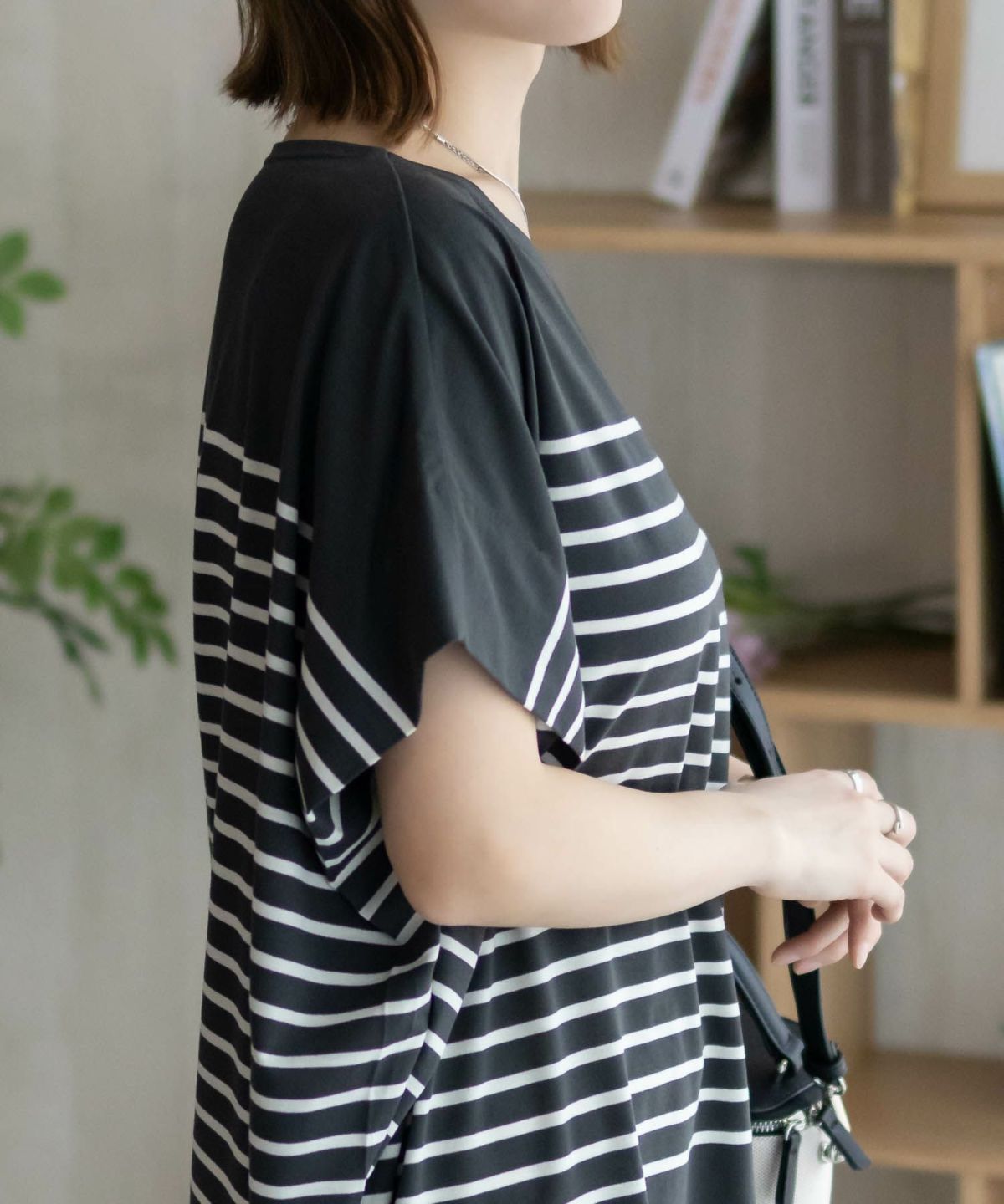 Howdy Marie ボーダーフレンチTシャツ レディース ネコポス 対応商品